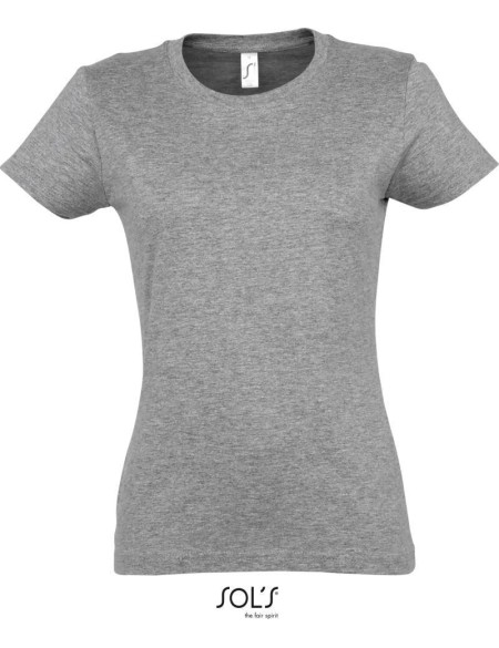 Dámské tričko - Imperial - Grey melange M