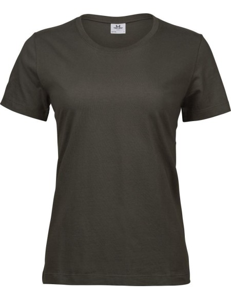 Dámské tričko - Teejays ''Sof Tee'' - Dark olive M
