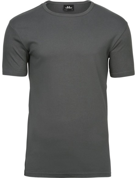 Pánské tričko - Teejays Interlock - Powder grey XXL