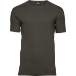 Pánské tričko - Teejays Interlock - Dark olive S