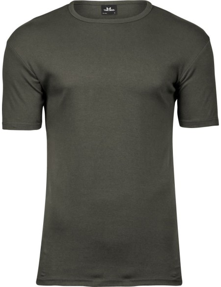Pánské tričko - Teejays Interlock - Deep green S