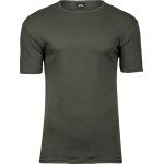 Pánské tričko - Teejays Interlock - Deep green 3XL