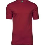 Pánské tričko - Teejays Interlock - Deep red 3XL