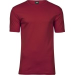 Pánské tričko - Teejays Interlock - Deep red 3XL