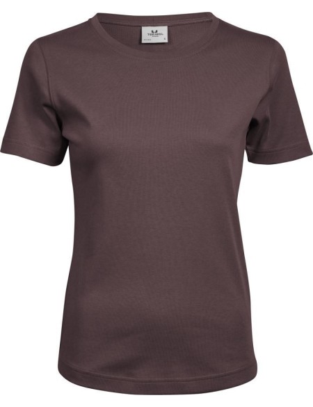 Dámské tričko - Teejays Interlock  - Grape 3XL