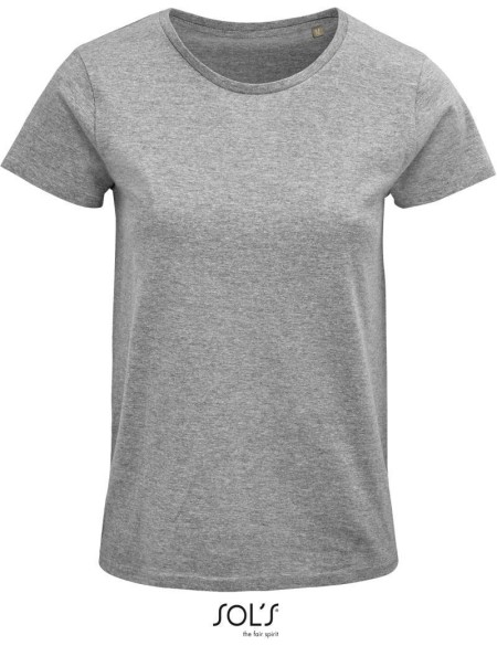 Dámské tričko - Crusader - Grey melange XL