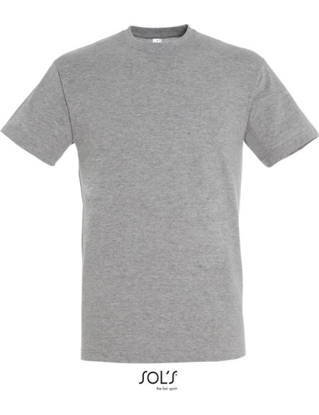 Pánské tričko - Regent - Grey melange XS