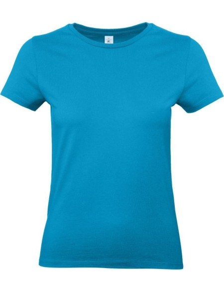 Dámské tričko - B+C E190 - Atoll blue L