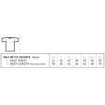 Dámské tričko - B+C E190 - Černá XL