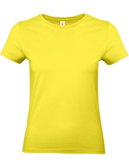Dámské tričko - B+C E190 - Solar yellow L
