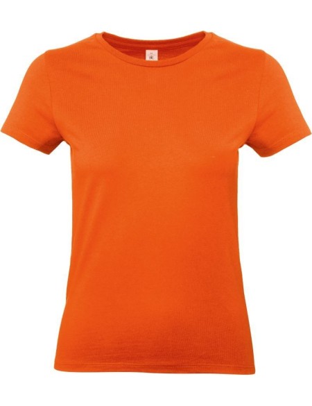Dámské tričko - B+C E190 - Oranžová XS