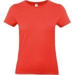 Dámské tričko - B+C E190 - Sunset orange L