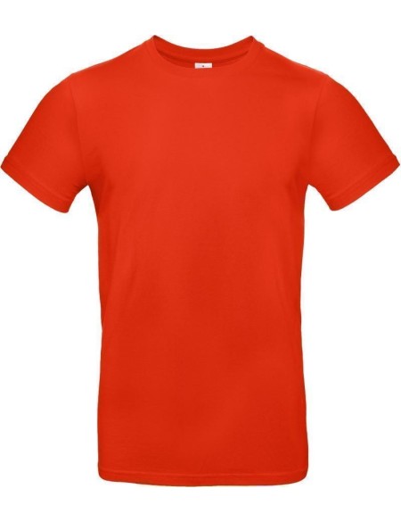 Pánské tričko - B+C E190  - Fire red 3XL