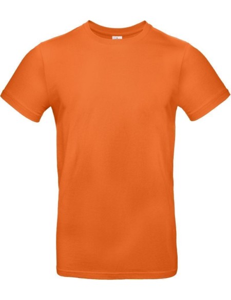 Pánské tričko - B+C E190  - Urban orange XL