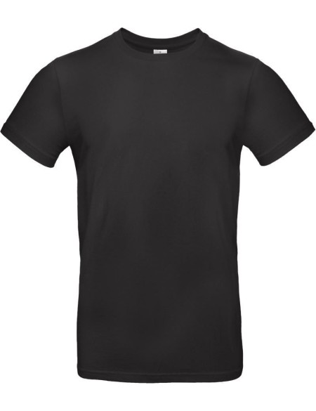 Pánské tričko - B+C E190  - Černá 4XL