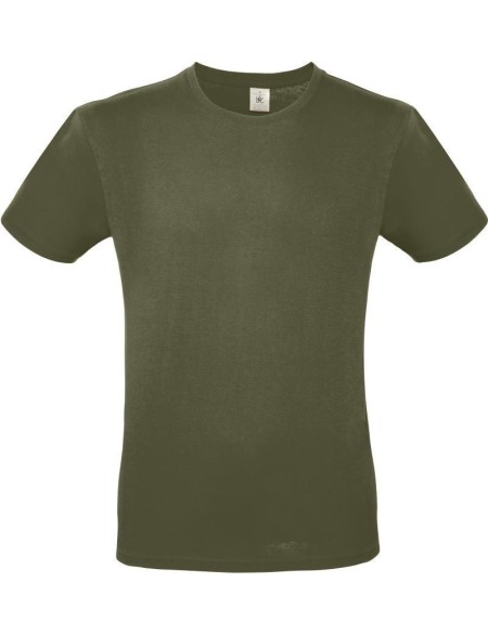 Pánské tričko - B+C E150 - Urban khaki XL