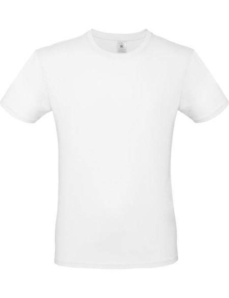 Pánské tričko - B+C E150 - Bílá 5XL