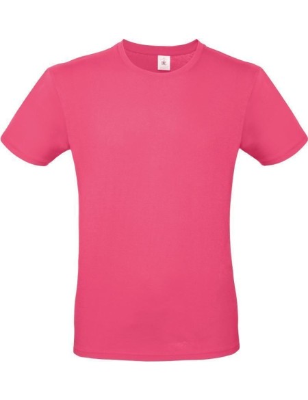 Pánské tričko - B+C E150 - Fuchsia 3XL