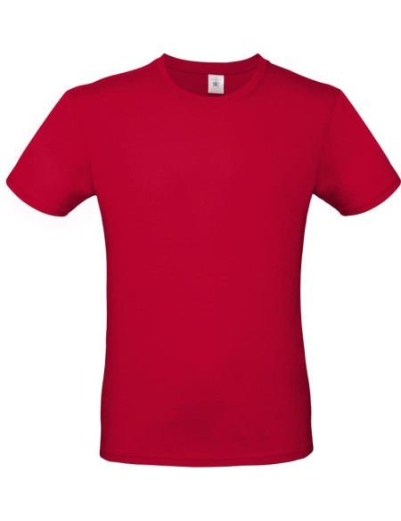 Pánské tričko - B+C E150 - Deep red S