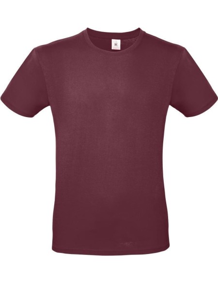 Pánské tričko - B+C E150 - Burgundy 3XL