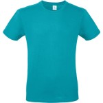 Pánské tričko - B+C E150 - Real turquoise L