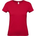 Dámské tričko - B+C 150 - Deep red S