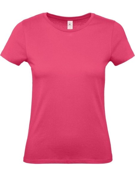 Dámské tričko - B+C 150 - Fuchsia XXL