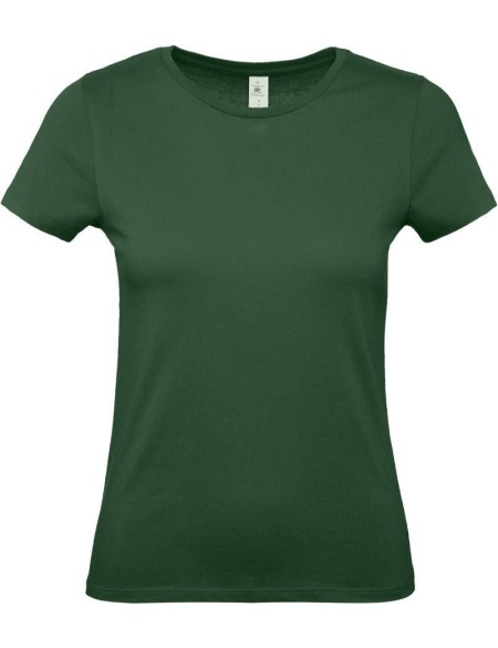 Dámské tričko - B+C 150 - Bottle green S