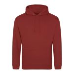 Pánská mikina JustHoods  - Brick red XL