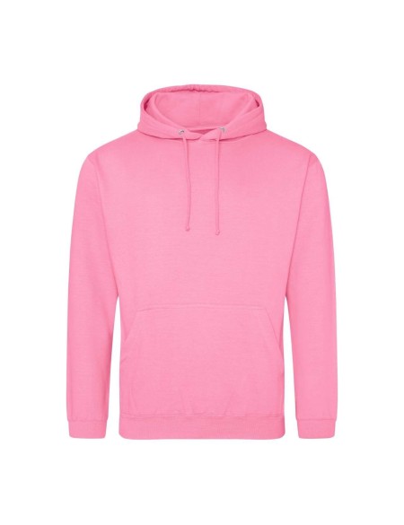 Pánská mikina JustHoods  - Candyfloss pink XS