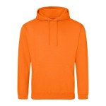 Pánská mikina JustHoods  - Orange crush 3XL