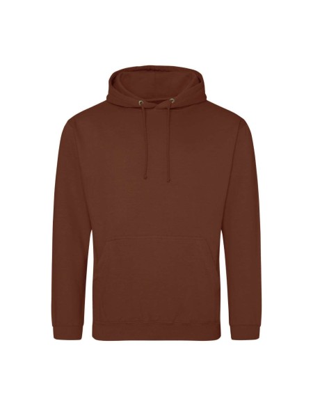 Pánská mikina JustHoods  - Red Rust 3XL