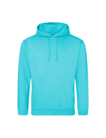 Pánská mikina JustHoods  - Turquoise surf XS