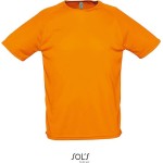 Pánské sportovní tričko SPORTY - Neon orange XS