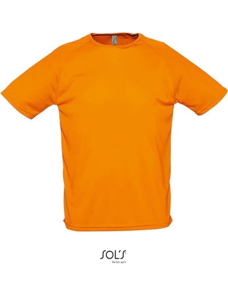 Pánské sportovní tričko SPORTY - Neon orange XXL