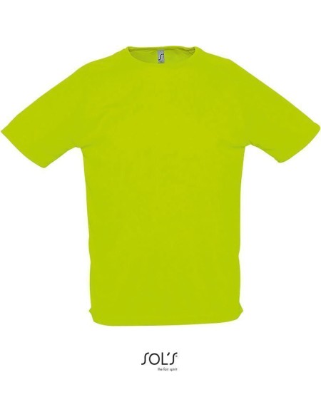 Pánské sportovní tričko SPORTY - Neon green L