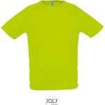 Pánské sportovní tričko SPORTY - Neon green XXL