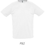 Pánské sportovní tričko SPORTY - Bílá XL