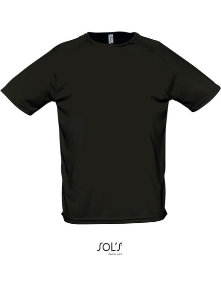 Pánské sportovní tričko SPORTY - Černá XL