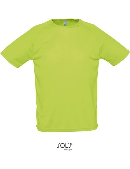 Pánské sportovní tričko SPORTY - Apple green XL