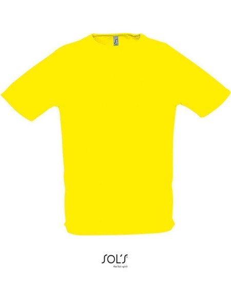 Pánské sportovní tričko SPORTY - Lemon XL