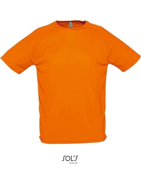 Pánské sportovní tričko SPORTY - Oranžová XXS