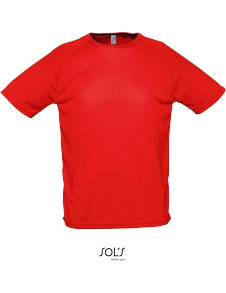 Pánské sportovní tričko SPORTY - Červená XS