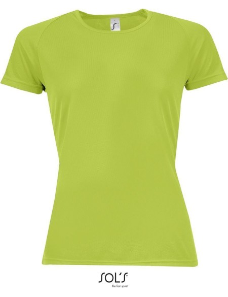 Dámské sportovní tričko SPORTY - Apple green M