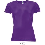 Dámské sportovní tričko SPORTY - Dark purple S
