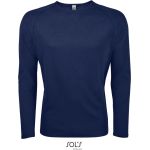Pánské sportovní tričko SPORTY s dlouhým rukávem - French navy XXL
