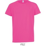 Dětské sportovní tričko - SPORTY - Neon pink 12 let