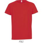 Dětské sportovní tričko - SPORTY - Červená 8 let