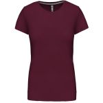 Dámské tričko Kariban K380 - Burgundy L