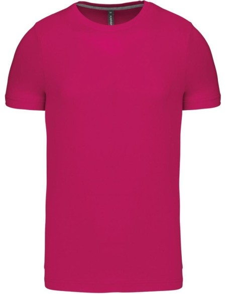 Pánské tričko Kariban K356 - Fuchsia 3XL